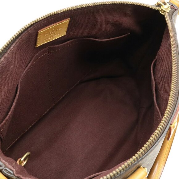 LOUIS VUITTON Brown Monogram Shoulder Bag - Picture 7 of 10